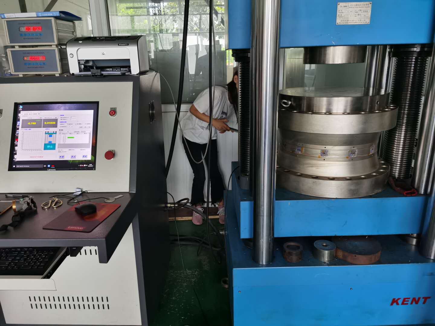 Zhimin produce 3000T de compresión y de tensión de la celda de carga